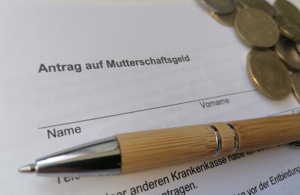 Antrag auf Mutterschaftsgeld in Deutschland