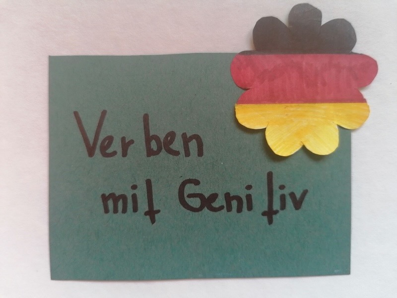 Slovesa s druhým pádem v němčině