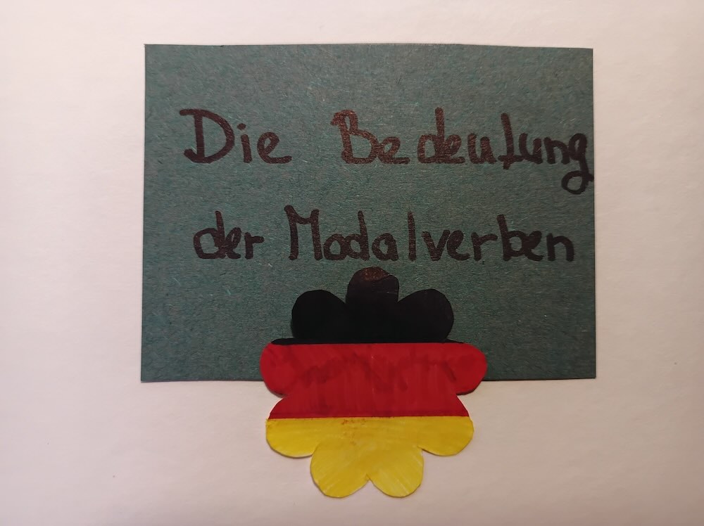 Modální slovesa se v němčině hojně používají