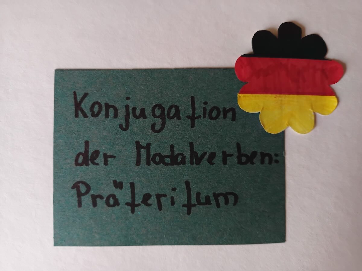 Časování modálních sloves v préteritu