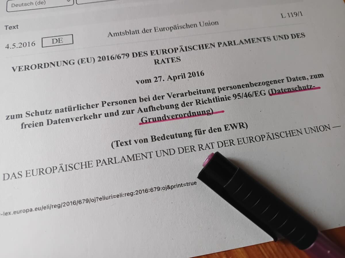 Ochrana osobních údajů u AOK dle nařízení EU